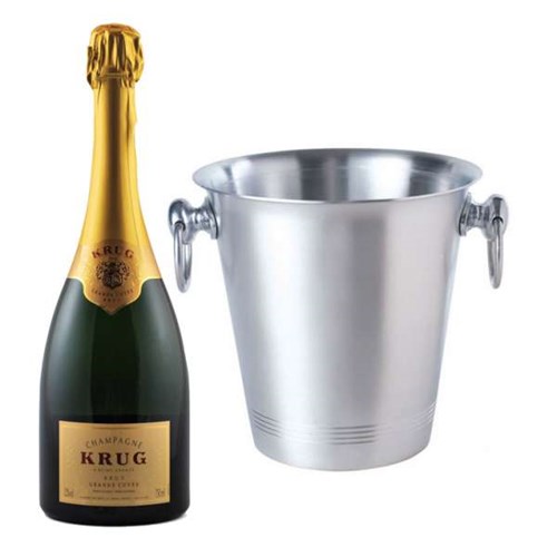 Send Krug Grande Cuvee and Ice Bucket